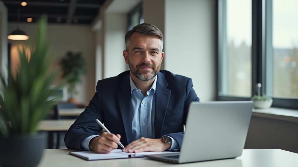 Petr Novotný pracující na analýze finančních dat v moderní kanceláři thealexandriadaily s.r.o. v Plzni